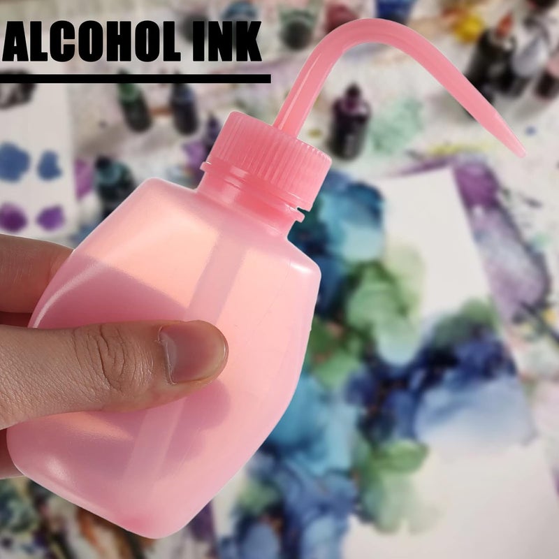 Oubest 2pcs Small Squeeze Bottles 150ml 5oz Wash Bottle Ldpe Plastic Squirt Water Bottle for Medical Label Tattoo Lash Water Succulent Watering Irrigation - Image 4